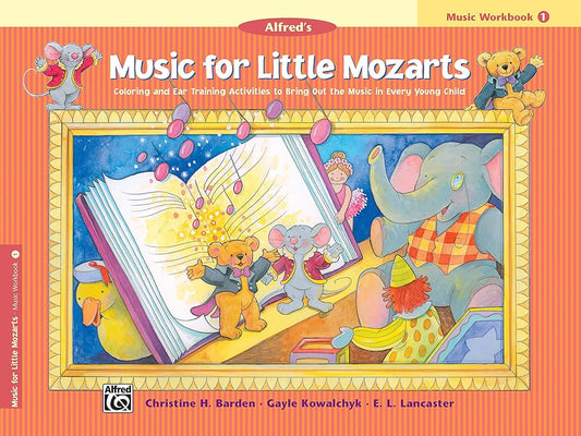 Music for Little Mozarts: Music Workbook One (Music for Little Mozarts) cover image