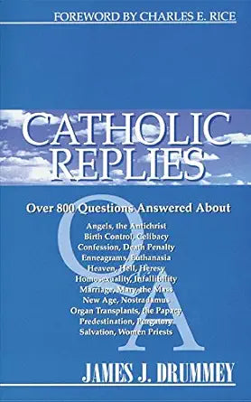 Catholic Replies: Answers to over 800 of the most often asked questions about religious and moral issues cover image