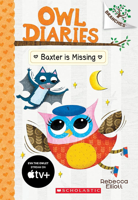 Baxter is Missing: A Branches Book (Owl Diaries #6) (6) cover image