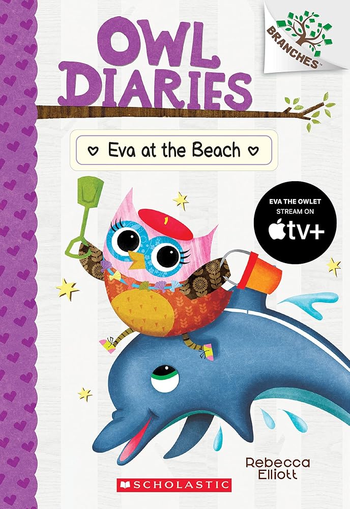 Eva at the Beach: A Branches Book (Owl Diaries #14) (14) cover image