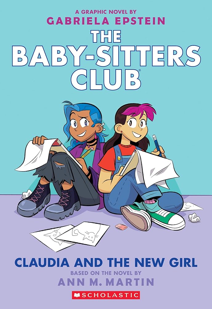 Claudia and the New Girl: A Graphic Novel (The Baby-Sitters Club #9) (9) (The Baby-Sitters Club Graphix) cover image