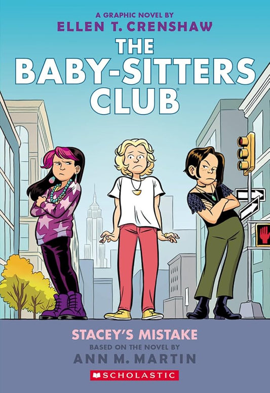 Stacey's Mistake: A Graphic Novel (The Baby-Sitters Club #14) (The Baby-Sitters Club Graphix) cover image