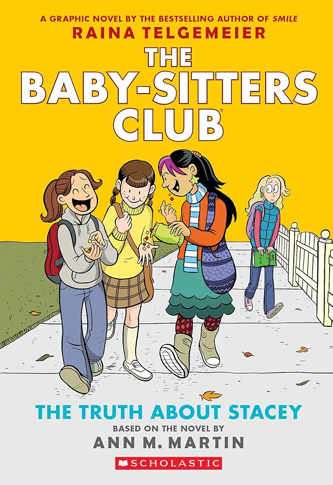 The Truth About Stacey: A Graphic Novel (The Baby-Sitters Club #2) (The Baby-Sitters Club Graphix) cover image