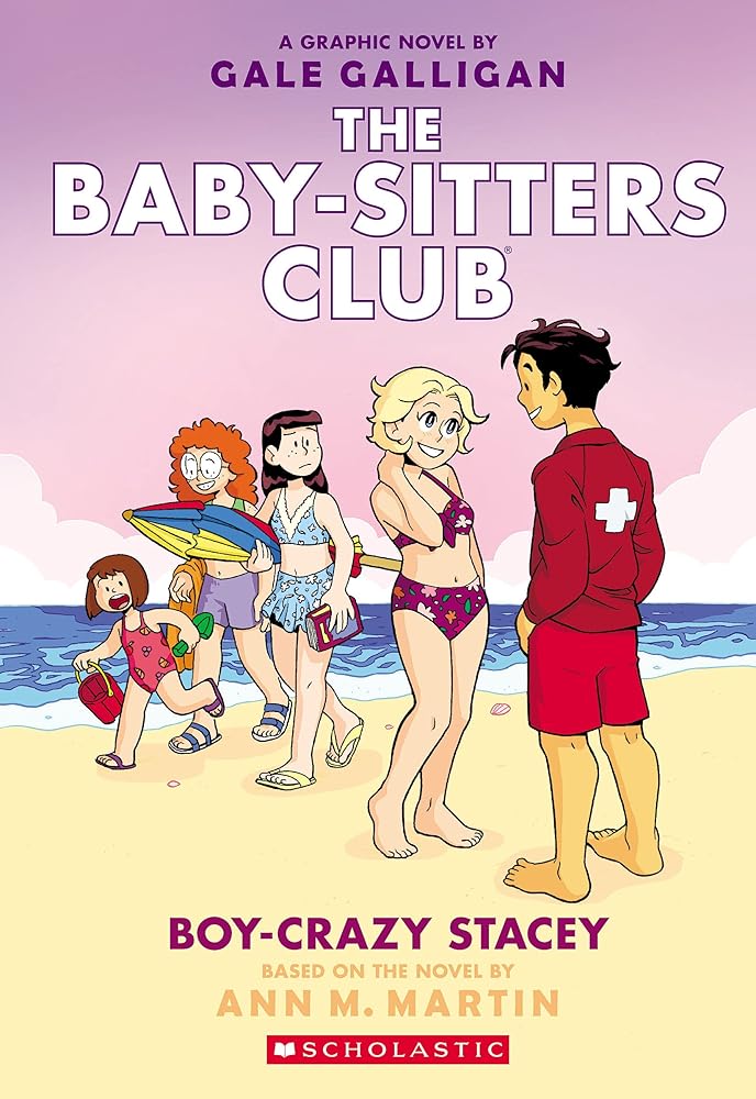 Boy-Crazy Stacey: A Graphic Novel (The Baby-Sitters Club #7) (The Baby-Sitters Club Graphix) cover image