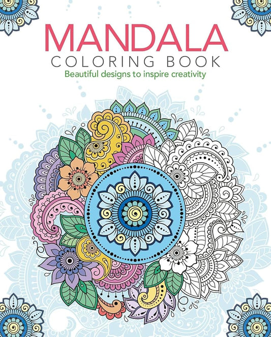 Mandala Coloring Book: Beautiful Designs to Inspire Creativity (Sirius Creative Coloring) cover image