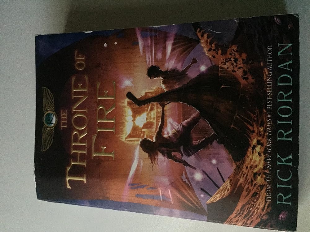 The Kane Chronicles, Book Two the Throne of Fire cover image