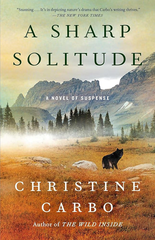 A Sharp Solitude: A Novel of Suspense (4) (Glacier Mystery Series) cover image