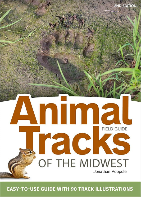 Animal Tracks of the Midwest Field Guide: Easy-to-Use Guide with 55 Track Illustrations cover image
