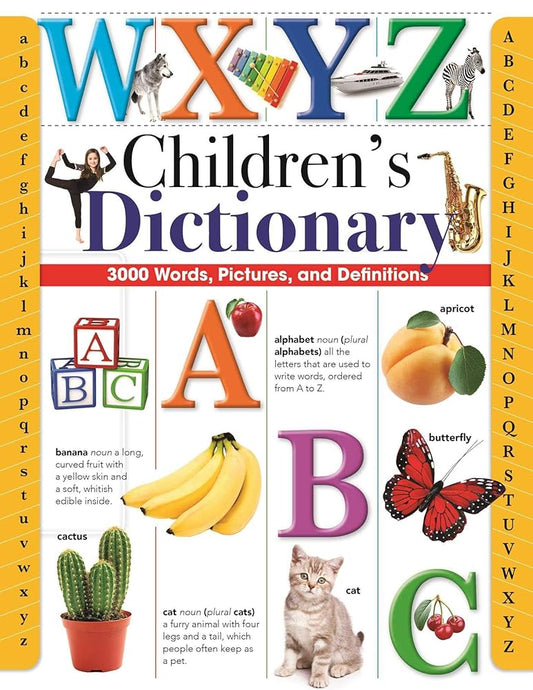 Children's Dictionary: 3,000 Words, Pictures, and Definitions cover image