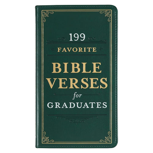 199 Favorite Bible Verses for Graduates, Vegan Leather cover image