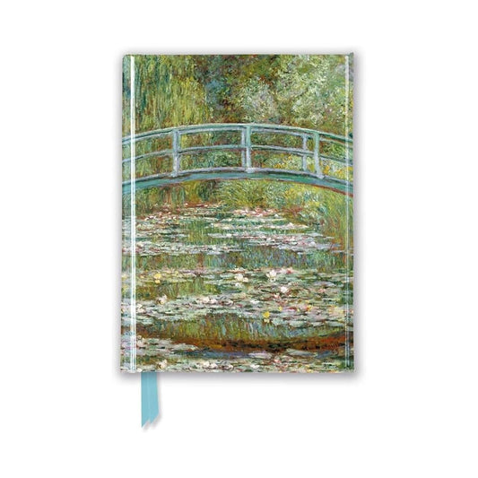 Claude Monet: Bridge over a Pond of Water Lilies (Foiled Pocket Journal) (Flame Tree Pocket Notebooks) cover image