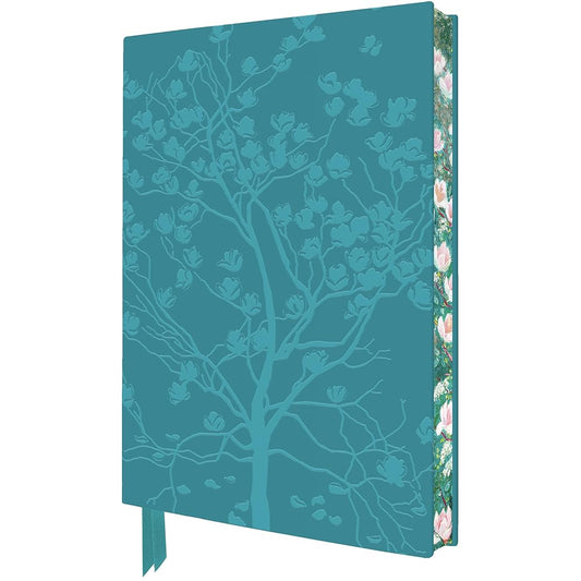 Wilhelm List: Magnolia Tree Artisan Art Notebook (Flame Tree Journals) cover image
