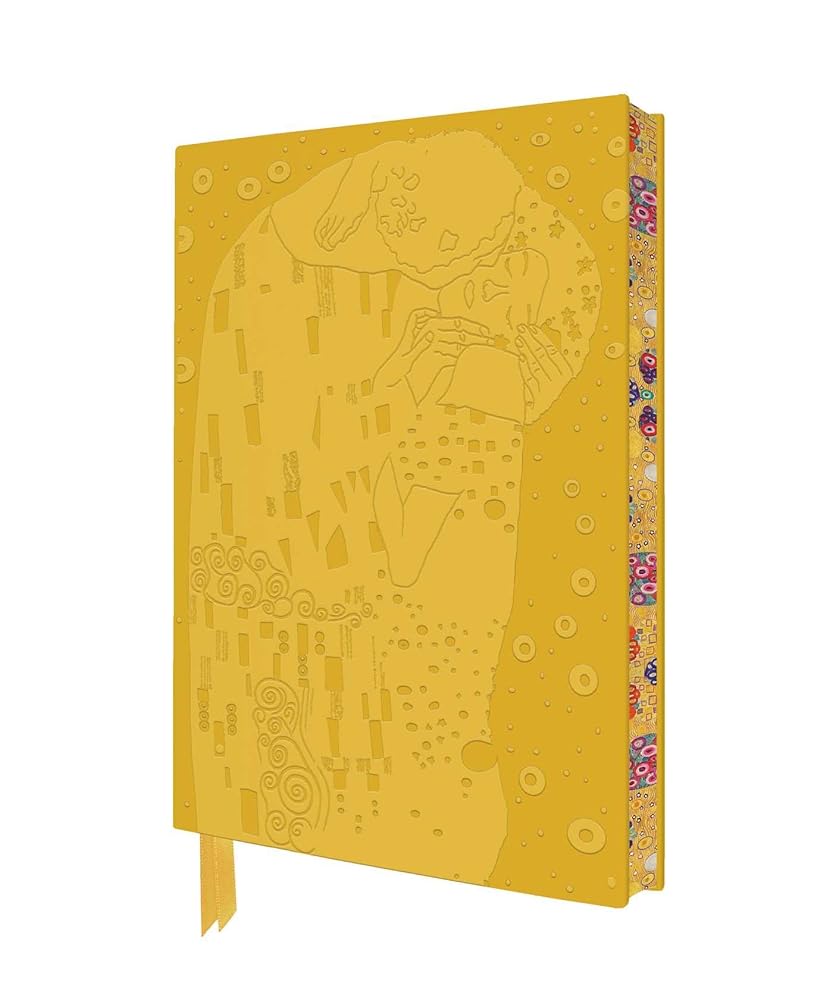 Gustav Klimt: The Kiss Artisan Art Notebook (Flame Tree Journals) cover image