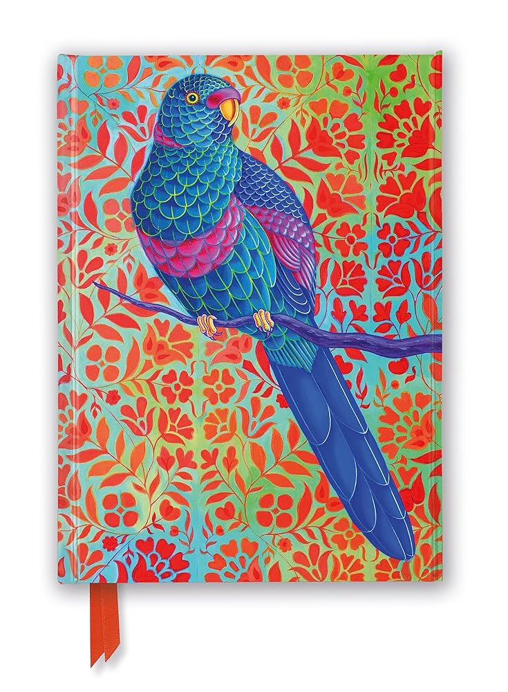 Jane Tattersfield: Blue Parrot (Foiled Journal) (Flame Tree Notebooks) cover image