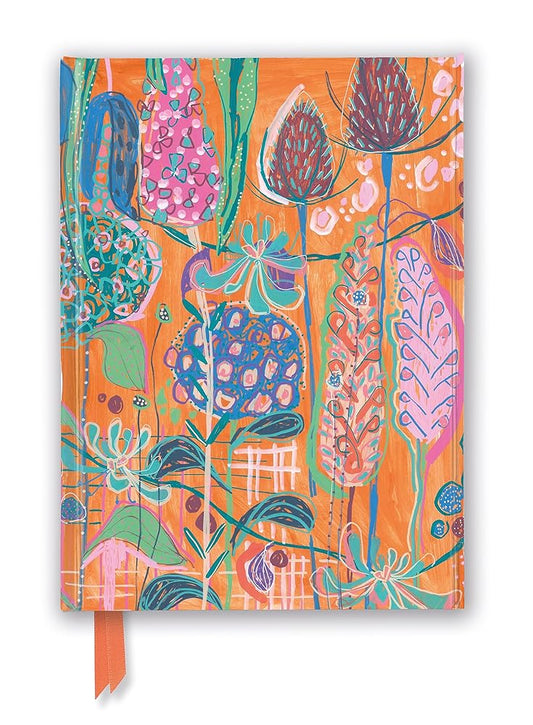 Lucy Innes Williams: Orange Hydrangeas (Foiled Journal) (Flame Tree Notebooks) cover image