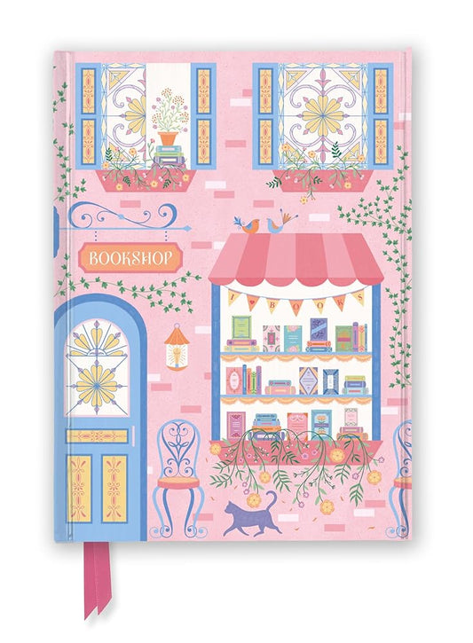 Jenny Zemanek: The Bookshop (Foiled Journal) (Flame Tree Notebooks) cover image
