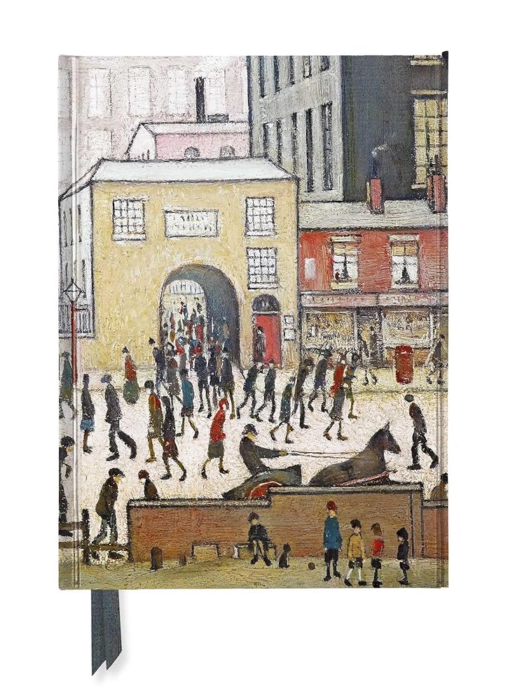 L.S. Lowry: Coming from the Mill (Foiled Journal) (Flame Tree Notebooks) cover image