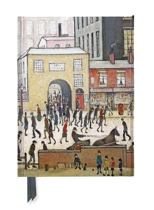 L.S. Lowry: Coming from the Mill (Foiled Journal) (Flame Tree Notebooks) cover image