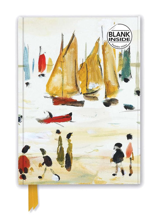 L.S. Lowry: Yachts (Foiled Blank Journal) (Flame Tree Blank Notebooks) cover image