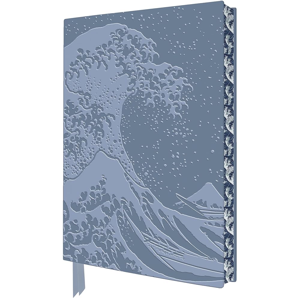 Hokusai: The Great Wave Artisan Art Notebook (Flame Tree Journals) cover image