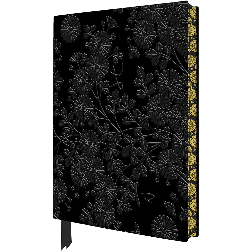 Uematsu Hobi: Box Decorated with Chrysanthemums Artisan Art Notebook (Flame Tree Journals) cover image