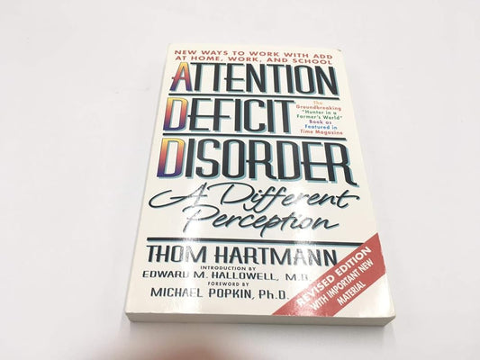 Attention Deficit Disorder: A Different Perception Second Edition cover image