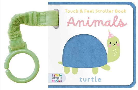 Touch & Feel Stroller Book - Animals cover image