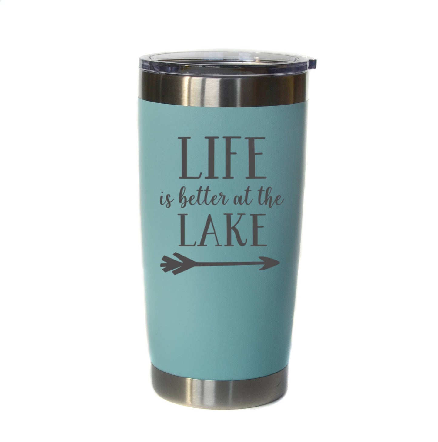 20 oz "Life At The Lake" Summer Coffee Tumbler
