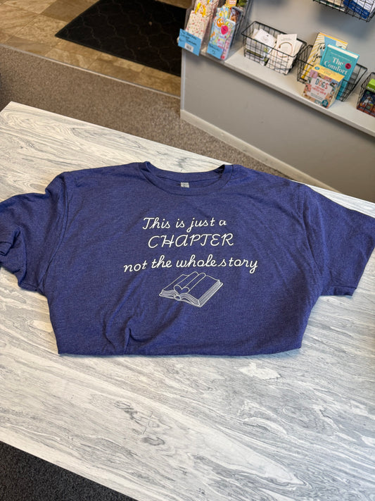 This is only a chapter t-shirt purple