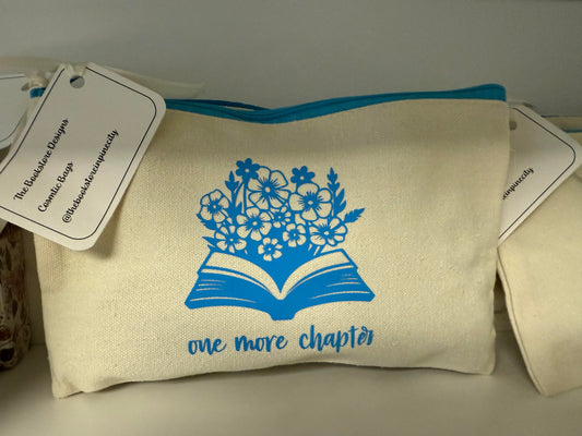 One More Chapter Cosmetic Bags - The Bookstore Designs