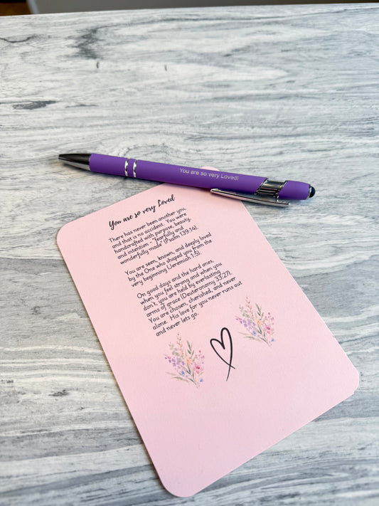You are so very Loved Pen - The Bookstore Designs