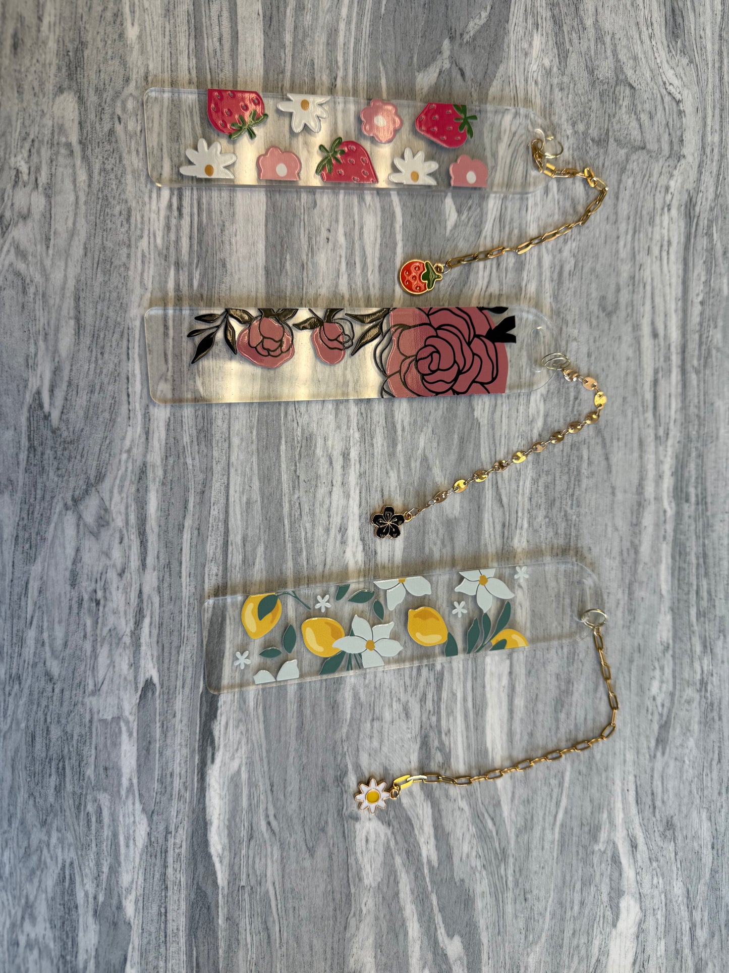 Acrylic Charm Bookmark