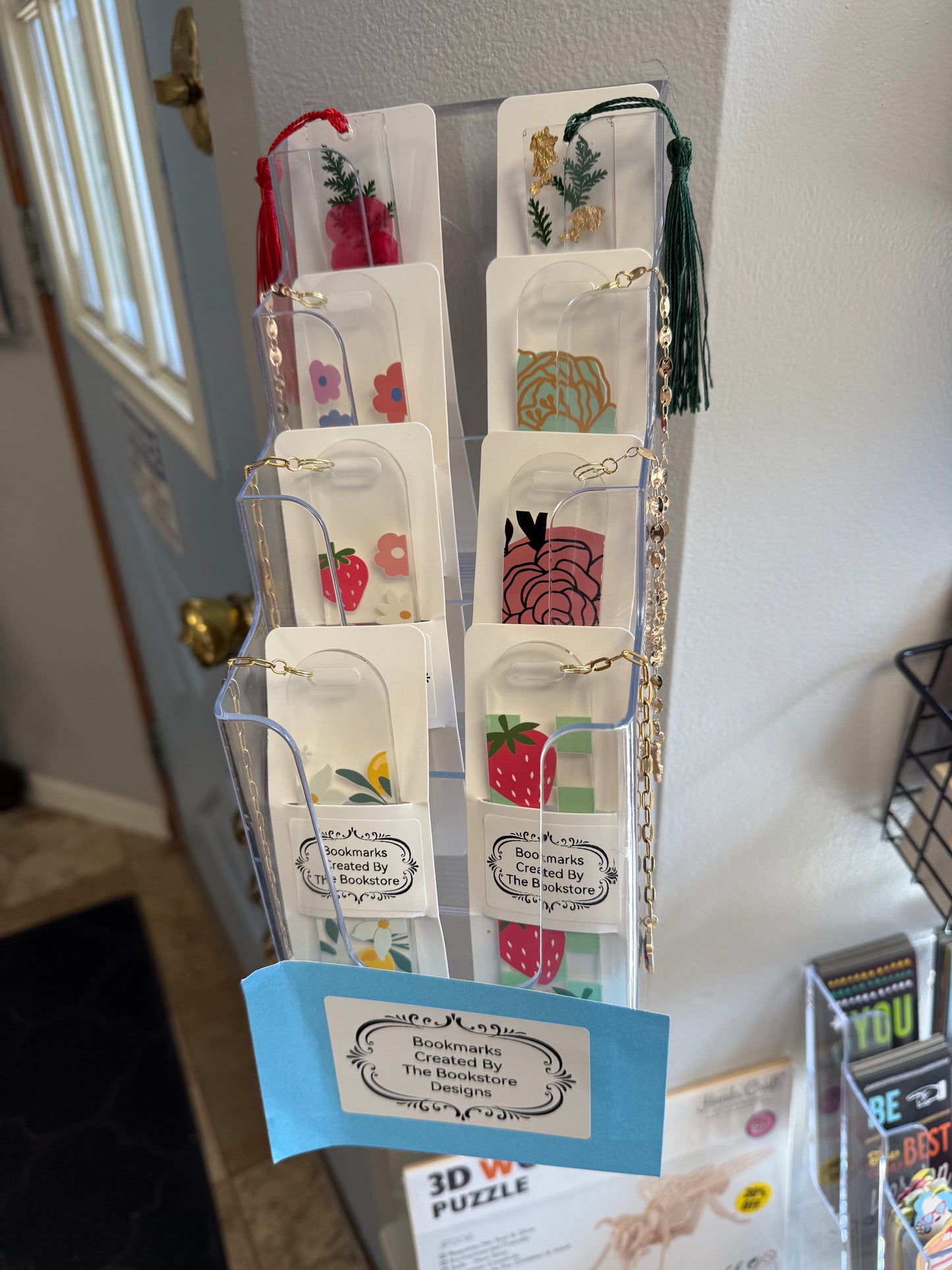 Acrylic Charm Bookmark