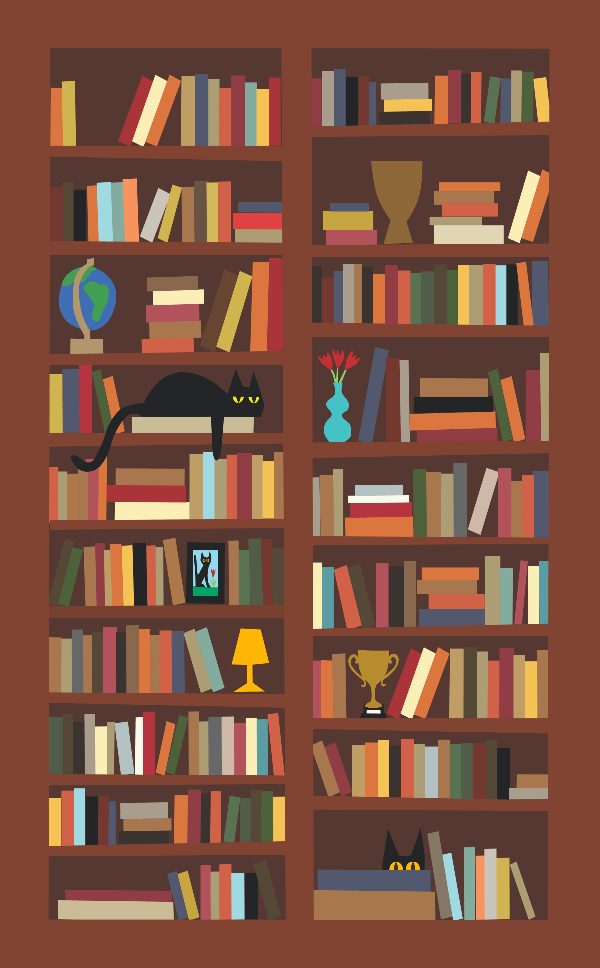 Bookcase Mini jigsaw puzzle teacher appreciation