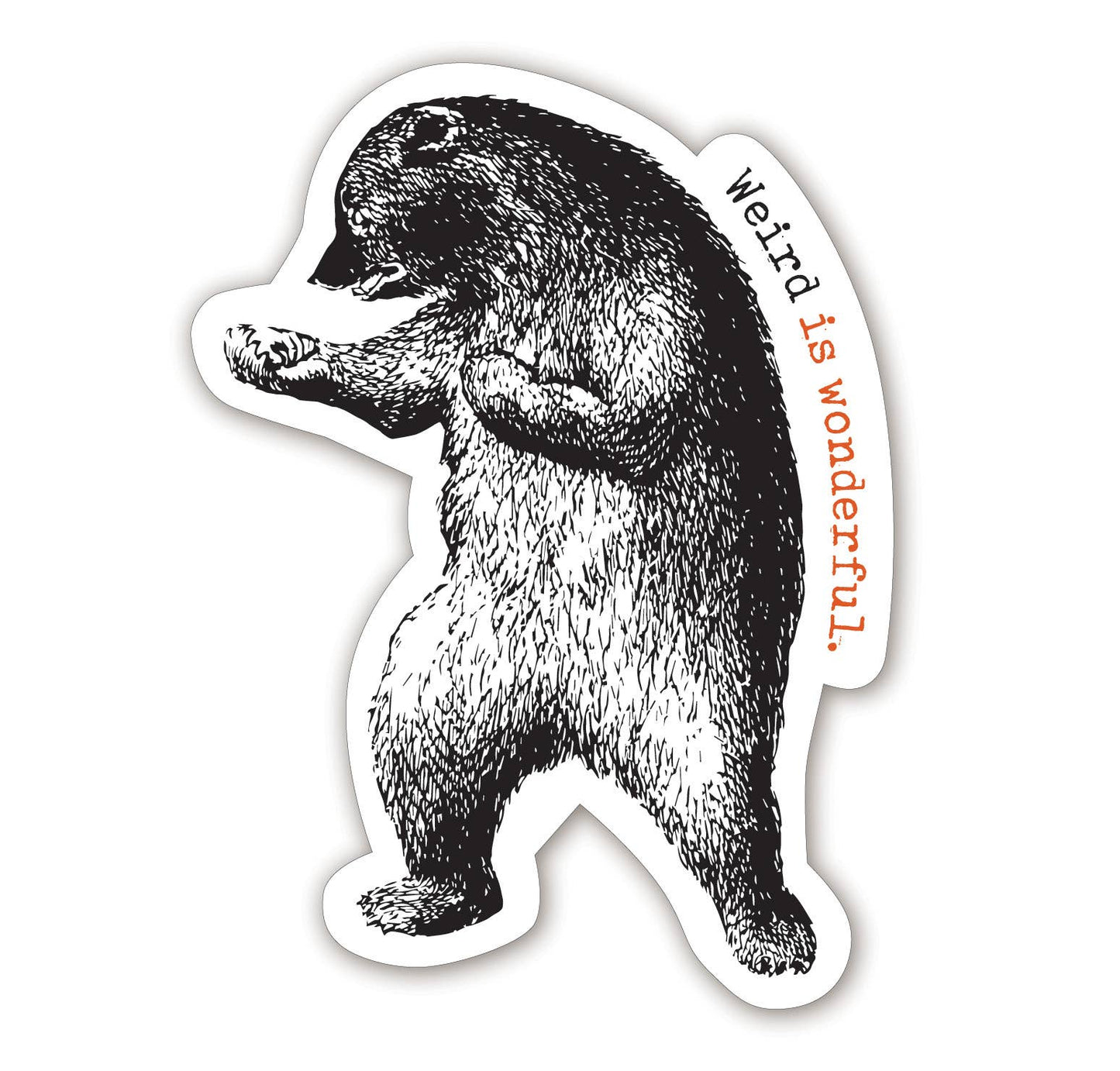 Weird is Wonderful Sticker