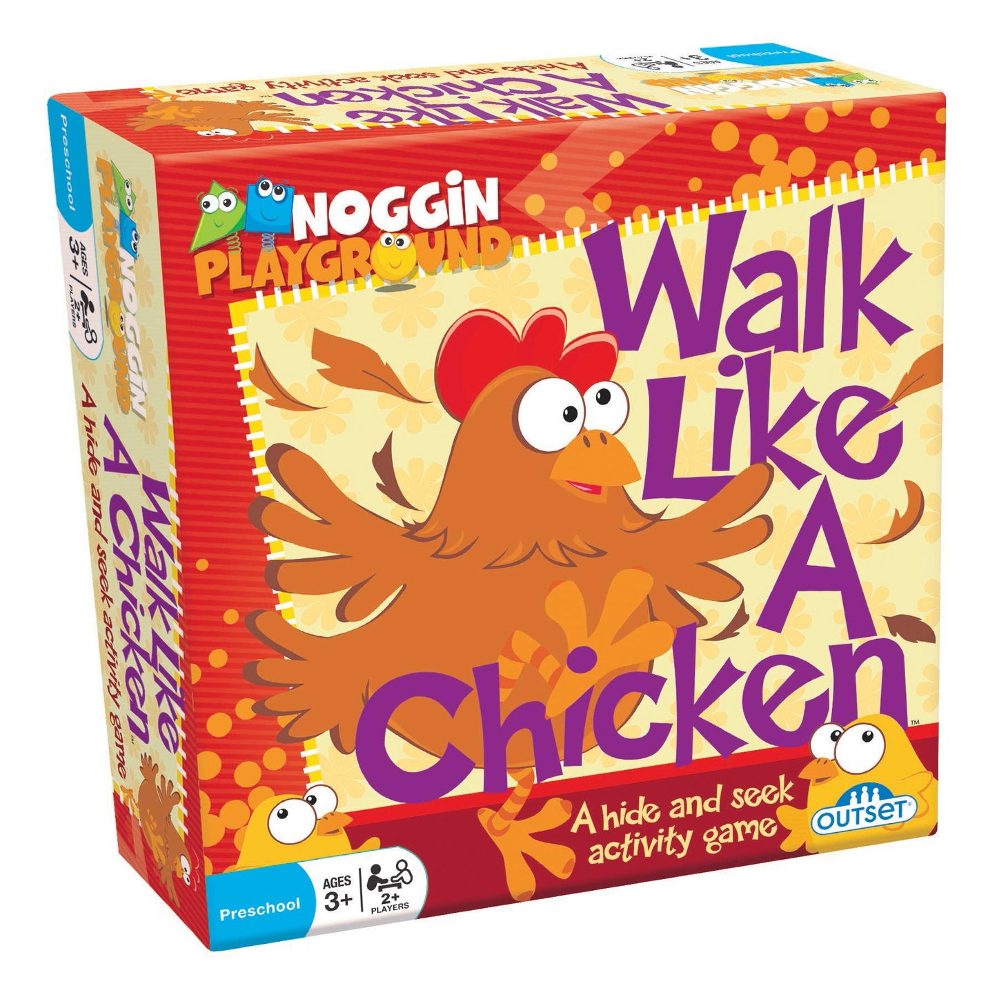 Walk Like A Chicken Game for Ages 3+