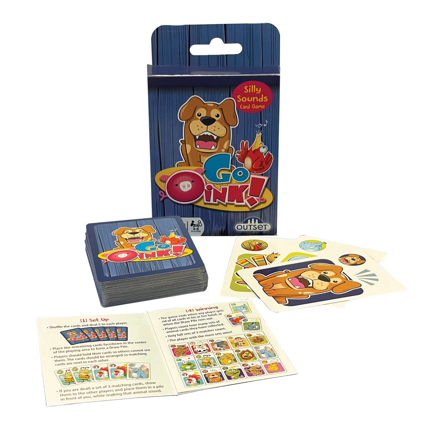 Go Oink! Card Game for Ages 4+