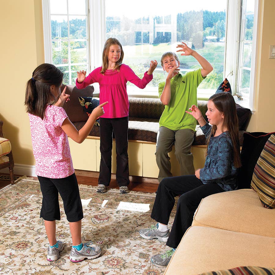 Picture Charades Game for Ages 4+