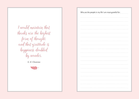 A Daily Dose of Gratitude Journal